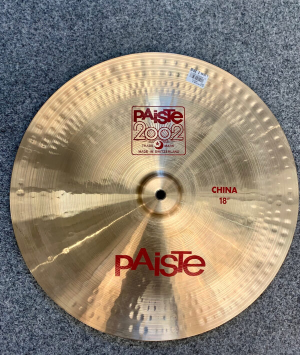 PAISTE 2002 CLASSIC CHINA 18" PIATTO PER BATTERIA 18 POLLICI