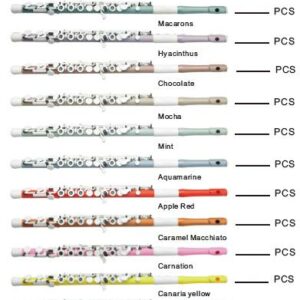 GUO FLUTE TOCCO FLAUTO TRAVERSO IN DO IN PLASTICA VARI COLORI
