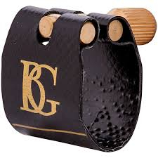 BG LF J4 ALTO FLEX JAZZ FASCETTA LEGATURA CON CAPPUCCIO COPRIBECCO COPRIBOCCHINO PER SAX SASSOFONO A