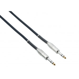 BESPECO IRO300SP-BK 3 MT CAVO BILANCIATO PER STRUMENTI  – DA JACK 6,3 mm STEREO – A JACK  6,3 mm STE
