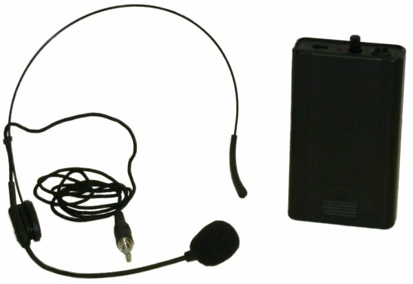 AUDIODESIGN PRO PA M8-10 W/L MICROFONO AD ARCHETTO  CON BODYPACK PER SISTEMA A BATTERIA PAX1 8W/L WI