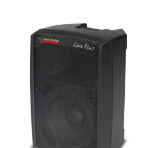 AUDIODESIGN PRO LIVE PLUS 10 CASSA DIFFUSORE PROFESSIONALE ATTIVO A DUE VIE 10″ 250W+50W RMS