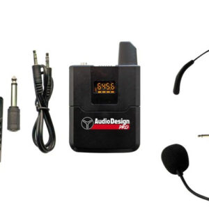 AUDIODESIGN PMU USB 1.1 SISTEMA RADIOMICROFONO WIRELESS PER COMPUTER/PC DUE MICROFONI ARCHETTO/LAVAL