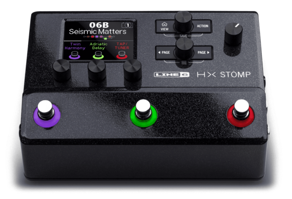 LINE 6 HX STOMP PROCESSORE DI EFFETTI, MODELLATORE DI AMPLIFICATORI E CABINET PER CHITARRA