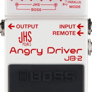 BOSS JB2 ANGRY DRIVER PEDALE DOPPIO EFFETTO  OVERDRIVE PER CHITARRA JB-2