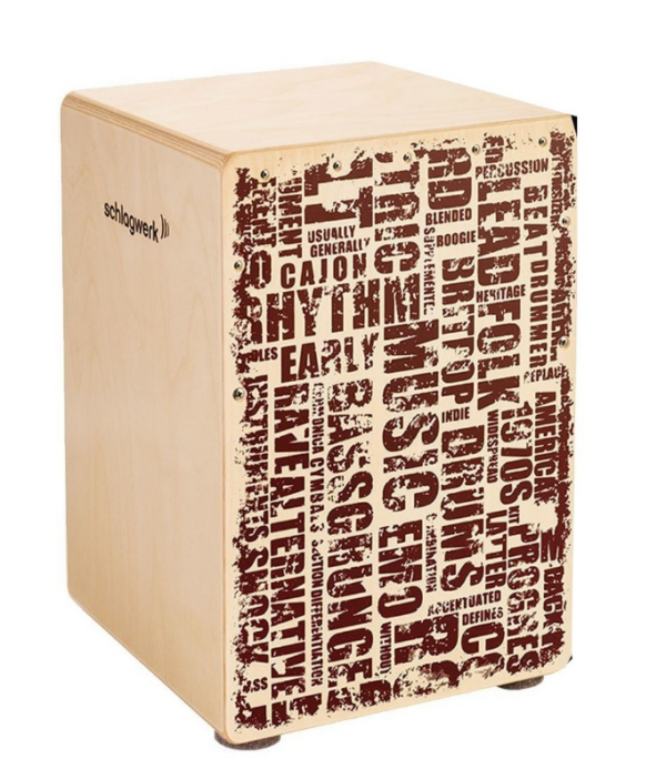 SCHLAGWERK CP119 X-ONE STYLES CAJON IN BETULLA CON CORDIERA - MEDIUM  MADE IN GERMANY