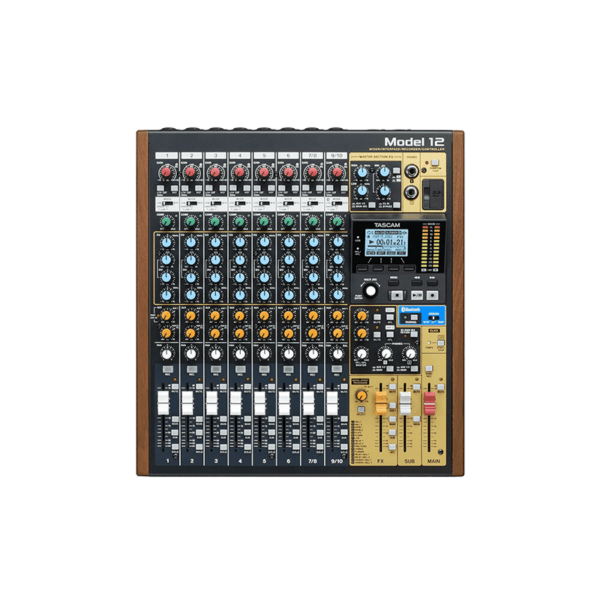 TASCAM MODEL 12 MIXER ANALOGICO 10 CANALI CON REGISTRATORE MULTITRACCIA 12 CANALI E INTERFACCIA USB
