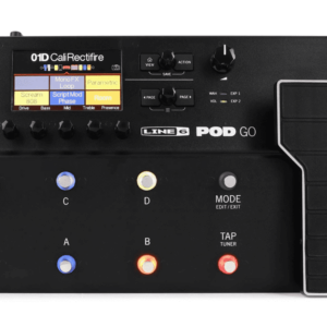 LINE 6 POD GO PEDALIERA MULTI-EFFETTO CON MODELLATORE DI AMPLI E PEDALE D’ESPRESSIONE