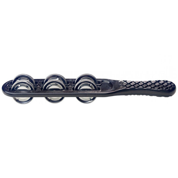 STAGG JSK-6 JINGLE STICK IN PASTICA CON 6 SONAGLI COLORE NERO