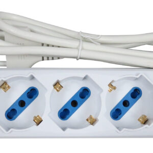 KARMA CC9568 CIABATTA PROLUNGA PRESA ELETTRICA MULTIPRESA CON 4 INGRESSI E INTERRUTTORE