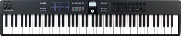 ARTURIA KEYLAB ESSENTIAL 88 MKIII TASTIERA CONTROLLER MIDI/USB 88 TASTI NERO MK3 COLORE BLACK NERO