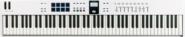 ARTURIA KEYLAB ESSENTIAL 88 MKIII TASTIERA CONTROLLER MIDI/USB 88 TASTI NERO MK3 COLORE WHITE BIANCO