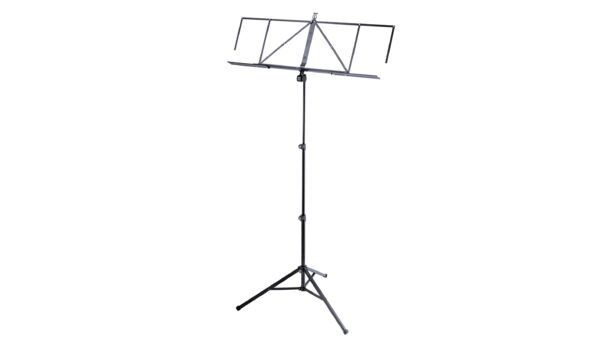 KONIG & MEYER  K&M 10062 LEGGIO PROFESSIONALE CON PIANO DI APPOGGIO ESPANDIBILE IN ACCIAIO COLORE NE
