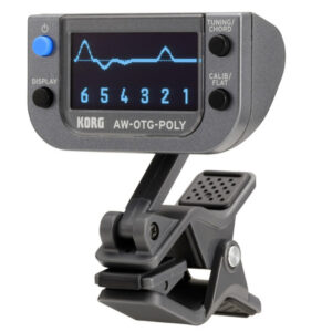 KORG AW-OTG-POLY POLYPHONIC CLIP-ON TUNER  ACCORDATORE CLIP-ON POLIFONICO PER CHITARRA