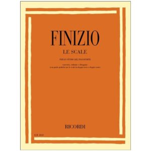 FINIZIO LE SCALE PER LO STUDIO DEL PIANOFORTE ED. RICORDI ER2810