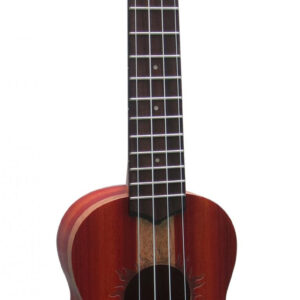 ALEHO MLUS2M UKULELE SOPRANO 2 TONE MOHOGANY MLUS-2M