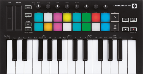 NOVATION LAUNCHKEY MINI MK3 MASTER KEYBOARD 25 TASTI TASTIERA CONTROLLER MIDI