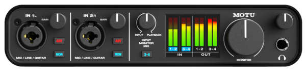 MOTU M4 INTERFACCIA SCHEDA AUDIO USB-C 4x4