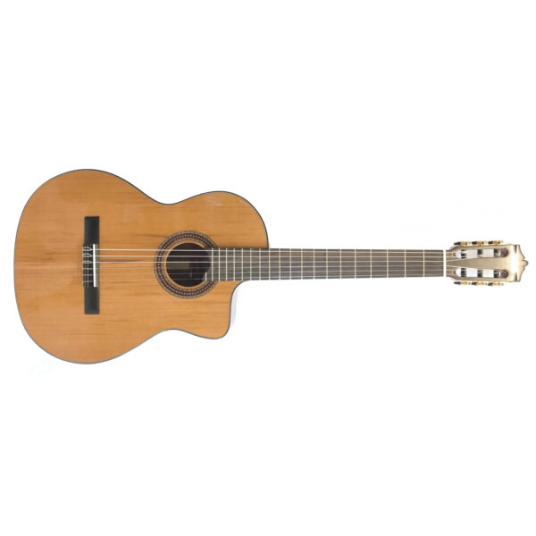 MARTINEZ MA MC-48C-CE CHITARRA CLASSICA DA STUDIO ELETTRIFICATA SPALLA MANCANTE MC48CCE