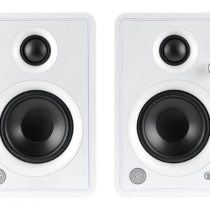 MACKIE CR3-X BT WHITE COPPIA DI MONITOR BLUETOOTH DA STUDIO 3″ 50W COLORE BIANCO CR3X-BT-WH