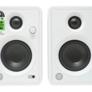 MACKIE CR3-X WHITE COPPIA DI MONITOR DA STUDIO 3″ 50W COLORE BIANCO CR3X-WH