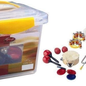 STAGG CPK-02 KIT DI PERCUSSIONI SET RITMICO CON SCATOLA IN PLASTICA