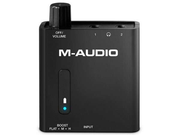 M-AUDIO BASS TRAVELER MINI AMPLIFICATORE PER CUFFIE A BATTERIA