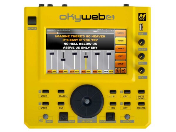 M-LIVE OKYWEB 4 LETTORE DI FILE MIDI E AUDIO MP3 OKYWEB4
