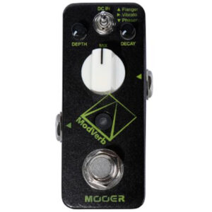 MOOER MODVERB PEDALE EFFETTO MODULAZIONE / RIVERBERO A PEDALE PER CHITARRA  MOD VERB