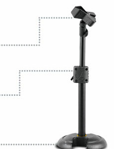 HERCULES MS100B ASTA DA TAVOLO PER MICROFONO MS-100-B