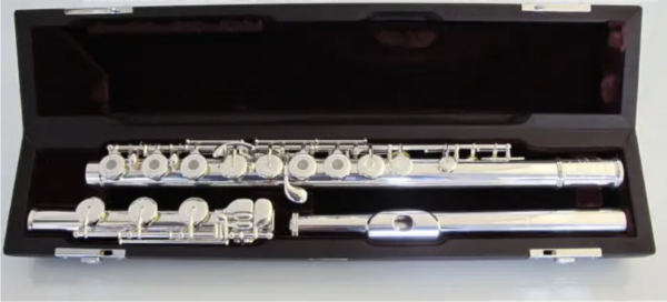 MURAMATSU DS RBEIH STR HEAVY FLAUTO TRAVERSO PROFESSIONALE ARTIGIANALE TUTTO IN ARGENTO