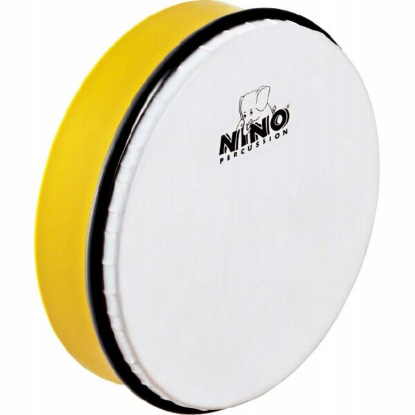 NINO 45Y TAMBURELLO IN ABS 8" COLORE GIALLO