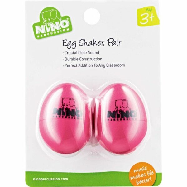 NINO 540SP-2 COPPIA MARACAS A OVETTO COLORE ROSA 540-SP-2