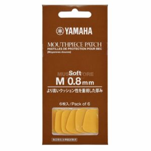 YAMAHA MMMPATCHM MOUTHPIECES PATCH GOMMINO PARADENTI ADESIVO SALVA PROTEGGI BOCCHINO 0.8MM