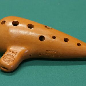 Fabio Menaglio Ocarina Di Budrio Sol 4 Cromatica in terraccotta