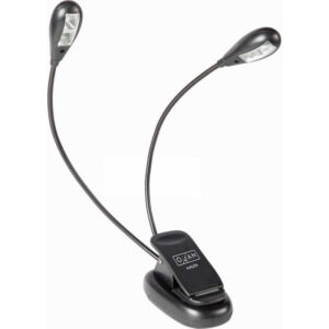 OQAN AML04 QAROLLAMPADA LUCE A LED PER LEGGIO CON DUE BRACCI FLESSIBILI