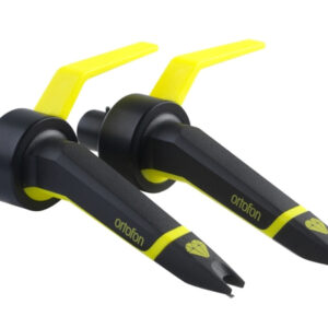 ORTOFON CONCORDE CLUB MK2 TWIN COPPIA DI SHELL CON TESTINE E PUNTINE ELLITTICHE PER DJ