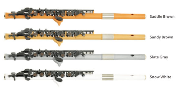 GUO FLUTES NEW VOICE G TREBLE OTTAVINO PICCOLO IN SOL PROFESSIONALE IN PLASTICA VARI COLORI