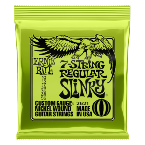 ERNIE BALL 2621 MUTA CORDE PER CHITARRA ELETTRICA 7 CORDE 10/56