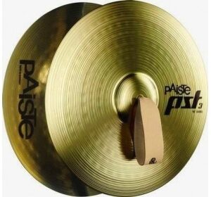 PAISTE PST3  COPPIA PIATTI SINFONICI PER BANDA E ORCHESTRA CON MANALI 16″ PST-3