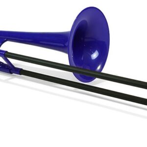 GEWA 700641 PBONE TROMBONE IN ABS PLASTICA CON BOCCHINO COLORE BLU