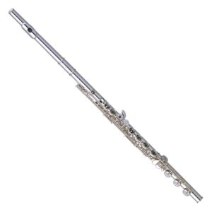 PEARL FLUTES PF765RBE FLAUTO TRAVERSO ARGENTO DISCENDENTE AL SI FORI APERTI PF-765-RBE