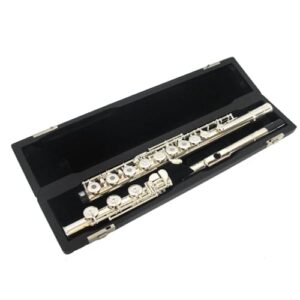 PEARL FLUTES PF505RB QUANTZ FLAUTO TRAVERSO ARGENTATO DA STUDIO DISCENDENTE AL Si FORI APERTI PF-505