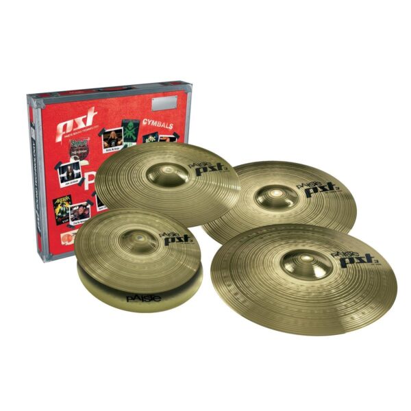 PAISTE PST3 UNIVERSAL SET SET 4 PIATTI PER BATTERIA 14/16/18/20
