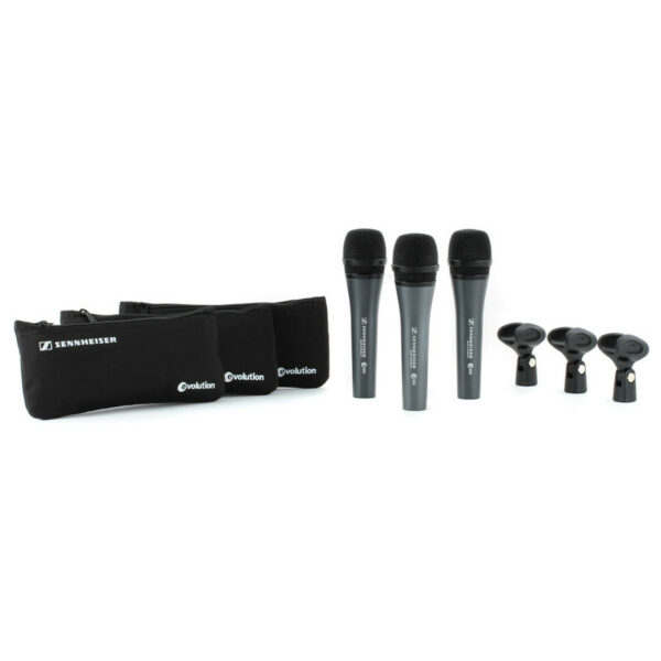 SENNHEISER E835 3PACK  MICROFONO CARDIOIDE DINAMICO PER VOCE  E-835 CONFEZIONE DA 3 PEZZI