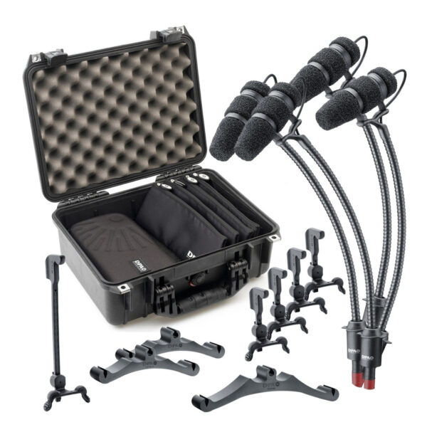 DPA D:VOTE CORE 4099 KIT-4099-DC-4C CLASSIC TOURING KIT Kit completo per 4 microfoni