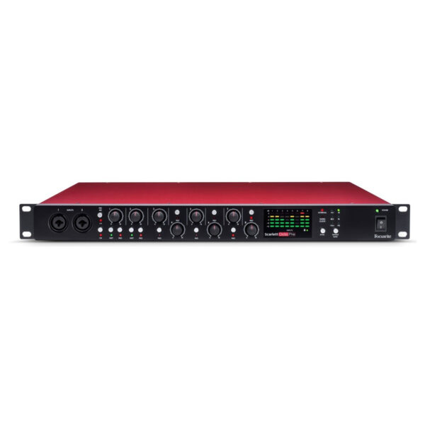 FOCUSRITE SCARLETT OCTOPRE PREAMPLIFICATORE MICROFONICO 8 CANALI CON CONNETTIVITA' ADAT
