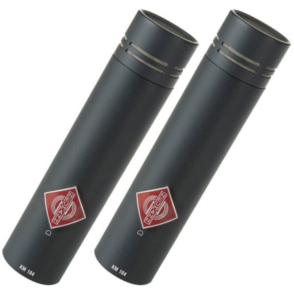 NEUMANN KM-184 STEREO SET MT ( COPPIA ) MICROFONO A CONDENSATORE PER RIPRESE STEREO COLORE NERO