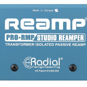 RADIAL PRORMP REAMP BOX PASSIVA TRASFORMATORE DI SEGNALE