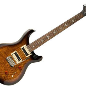 PRS SE CU24 CHITARRA ELETTRICA 6 CORDE SOLID BODY BLACK GOLD BURST CUSTOM 24